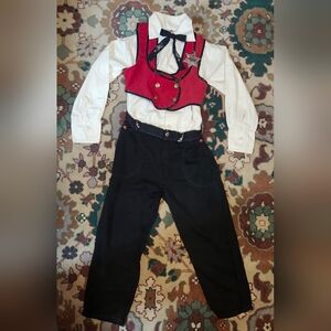 Adorable 1950s Real Texan by Betty Leach Child's Xowboy Outfit.